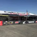 Fully enclosed pit canopy for Factory Connection at AMA Supercross Anaheim