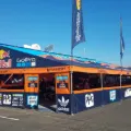 Race canopy for Troy Lee Designs at AMA Supercross